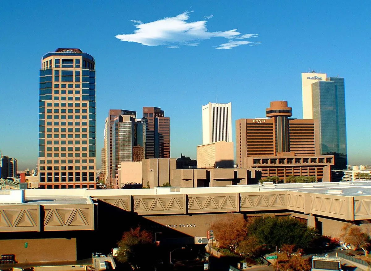 Downtown Phoenix skyline